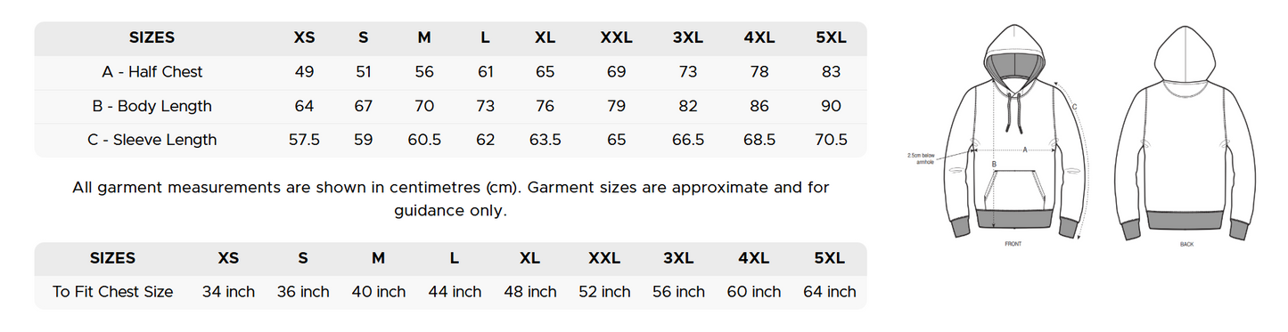 Triple Heart Saltire | Hoodie