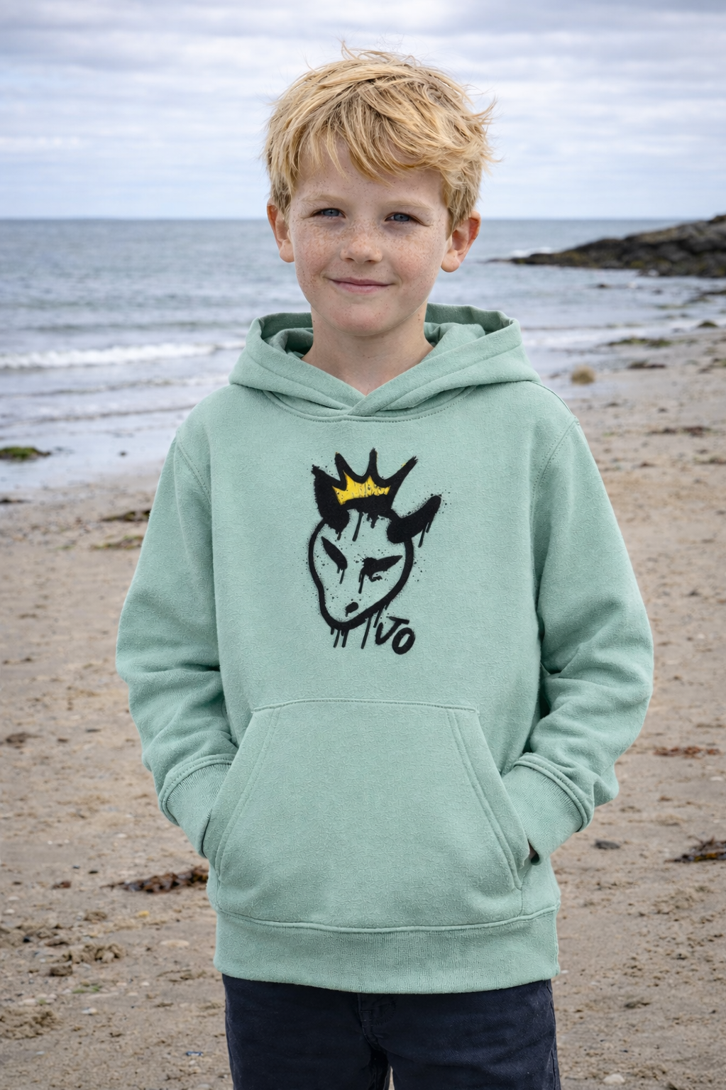 JO Collection Logo | Children's Organic Hoodie