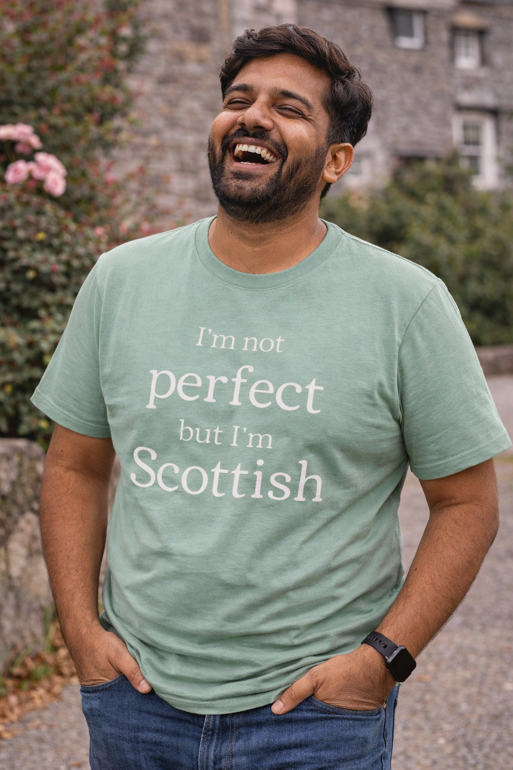 I'm not perfect but... | Organic T-shirt