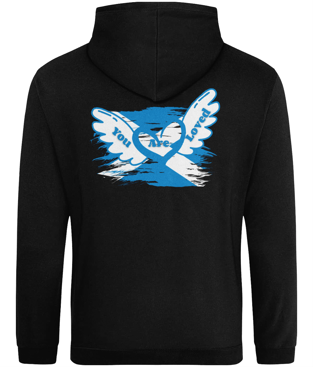 Saltire Flying Heart | Hoodie