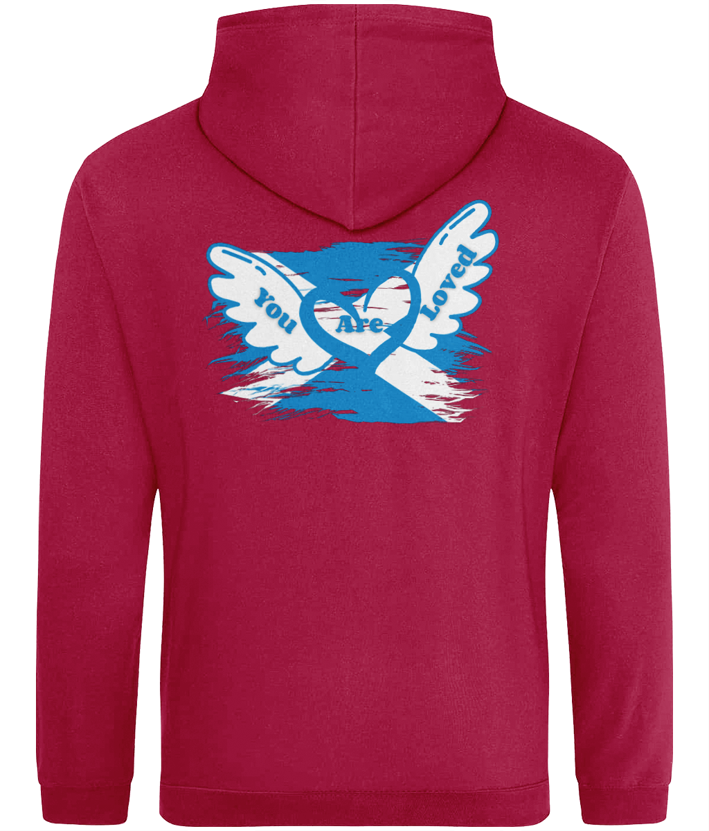 Saltire Flying Heart | Hoodie